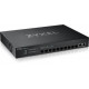 ZYXEL XS1930-12F, 10-PORT 10G SMART MANAGED FIBER SWITCH, 2 MULTI-GIGABIT PORTS, HYBRID MODE, STANDALONE OR NEBULAFLEX CLOUD