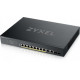 ZYXEL XS1930-12HP, 8-PORT MULTI-GIGABIT SMART MANAGED POE 375WATT 802.3BT SWITCH, 2X 10GBE, 2 SFP+ UPLINK, HYBRID MODE, STANDALONE OR NEBULAFLEX CLOUD