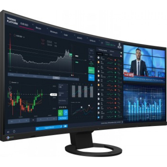 EIZO EV3895EN 37.5 IPS 24:10 3840X2160 CURVED USB-C/85W RJ45 KVM (BLACK)