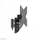 NEWSTAR FLAT SCREEN WALL MOUNT (3 PIVOTS & TILTABLE) 10-40 BLACK