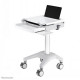 NEWSTAR MOBILE LAPTOP CART, INCL. KEYBOARD & MOUSE DRAWER 10-22 CR?ME