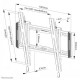 NEOMOUNTS BY NEWSTAR SCREEN WALL MOUNT (TILT, VESA 400X400)