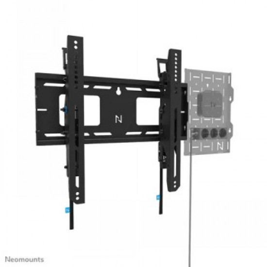 NEOMOUNTS LEVEL-750 WALL MOUNT (XL, 125 KG, TILTABLE, TILT GUARD, CONNECTABLE, VESA 400X400)