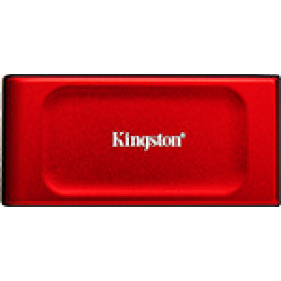 KINGSTON XS1000 1TB  SSD | POCKET-SIZED | USB 3.2 GEN 2 | EXTERNAL SOLID STATE DRIVE | UP TO 1050MB/S / RED