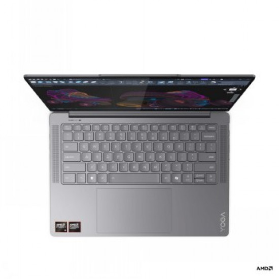 LENOVO YOGA PRO 7 RYZEN AI 9 365/14.5 2.8K (2880X1800) OLED 400NITS GLOSSY, 100% P3, 100% SRGB, 120HZ, EYESAFE®, DOLBY VISION®, DISPLAYHDR™ TRUE BLACK 500, AGC DRAGONTRAIL™ GLASS/32GB/1TB SSD/COPILOT+PC/W11H/ENG (LUNA GREY)