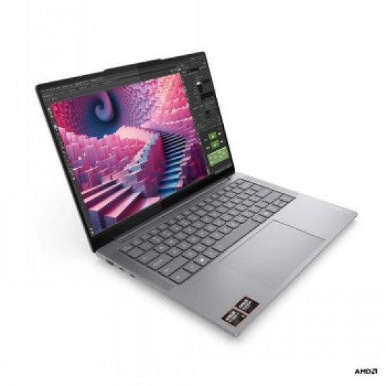 LENOVO YOGA PRO 7 RYZEN AI 9 365/14.5 2.8K (2880X1800) OLED 400NITS GLOSSY, 100% P3, 100% SRGB, 120HZ, EYESAFE®, DOLBY VISION®, DISPLAYHDR™ TRUE BLACK 500, AGC DRAGONTRAIL™ GLASS/32GB/1TB SSD/COPILOT+PC/W11H/ENG (LUNA GREY)