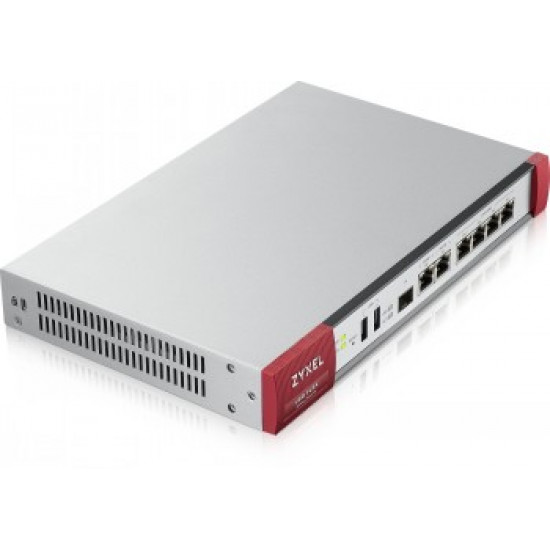 ZYXEL USG FLEX200, 10/100/1000, 2*WAN, 4*LAN/DMZ PORTS, 1*SFP, 2*USB (DEVICE ONLY)