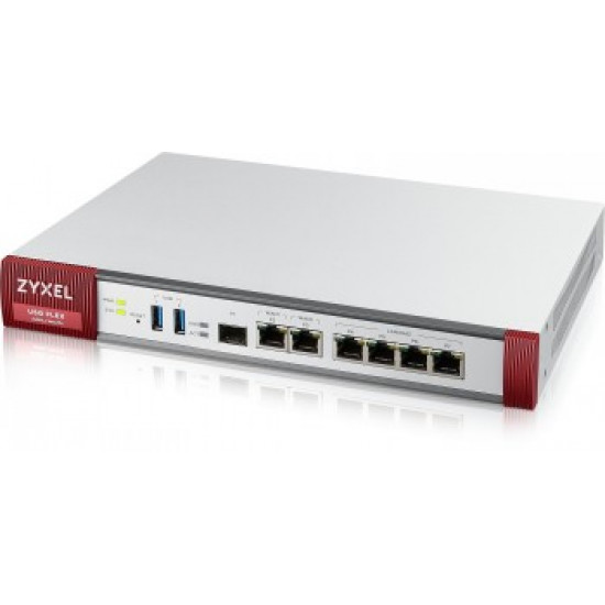 ZYXEL USG FLEX200, 10/100/1000, 2*WAN, 4*LAN/DMZ PORTS, 1*SFP, 2*USB WITH1 YR GOLD SECURITY PACK