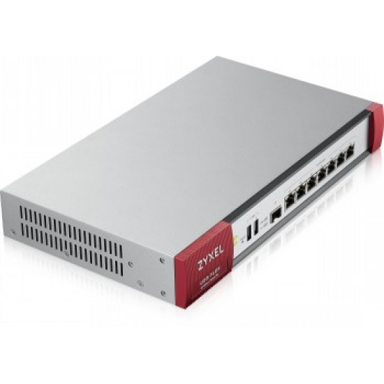 ZYXEL USG FLEX500, 7 GIGABIT USER-DEFINABLE PORTS, 1*SFP, 2* USB (DEVICE ONLY)