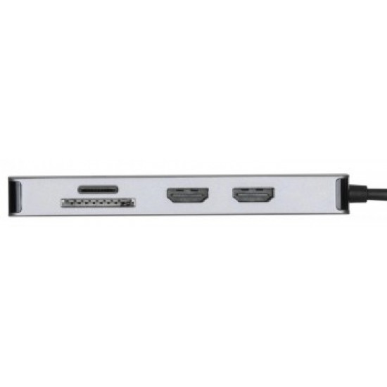 TARGUS® USB-C™ UNIVERSAL DUAL HDMI 4K DOCKING STATION WITH 100W POWER DELIVERY PASS-THRU