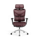 Diablo V-COMMANDER Office armchair Black, Burgundy