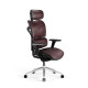 Diablo V-COMMANDER Office armchair Black, Burgundy