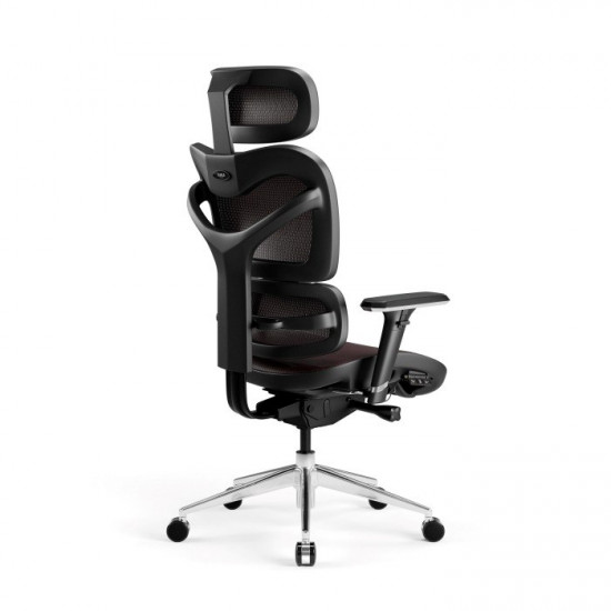 Diablo V-COMMANDER Office armchair Black, Burgundy