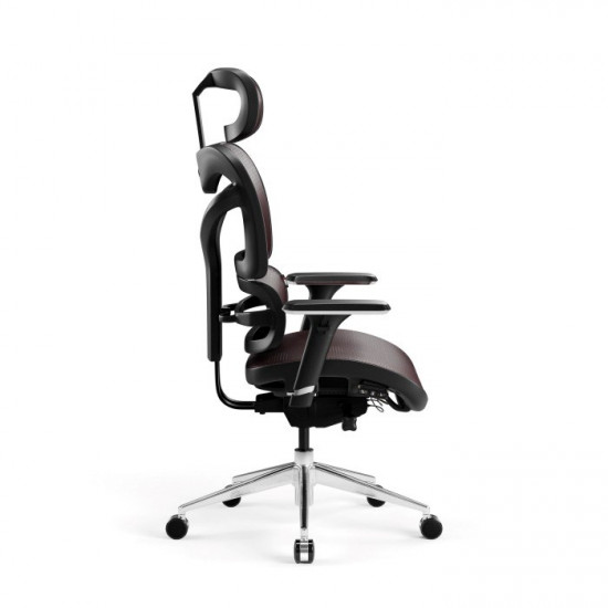 Diablo V-COMMANDER Office armchair Black, Burgundy