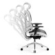 Diablo V-COMMANDER Office armchair Black, White