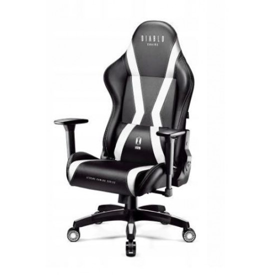 Diablo X-HORN 2.0. Normal gaming chair black and white