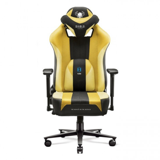 Diablo X-PLAYER 2.0. KING gaming chair Yellow