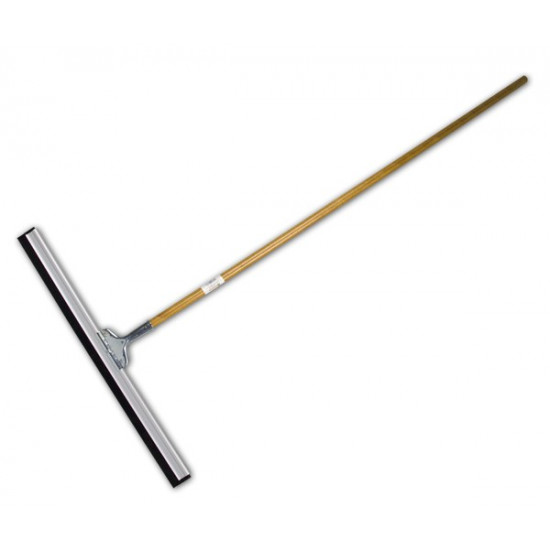 SQUEEGEE FOR WATER FROM FLOORS 75cm WOODEN HANDLE