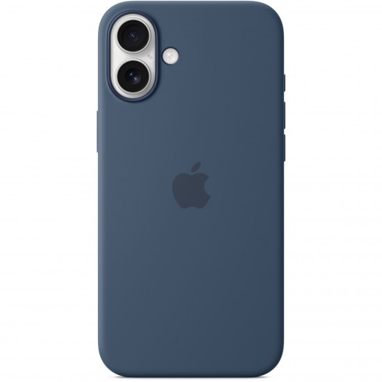 APPLE iPhone 16 Plus Silicone Case with MagSafe - Denim