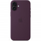 APPLE iPhone 16 Plus Silicone Case with MagSafe - Plum