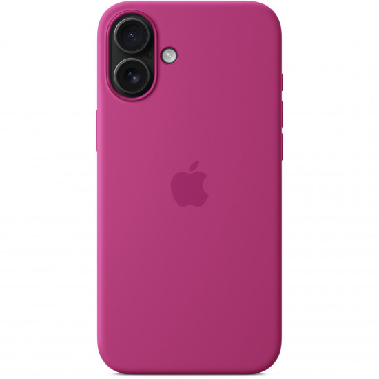 APPLE iPhone 16 Plus Silicone Case with MagSafe - Fuchsia