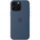 APPLE iPhone16 Pro Max Silicone Case with MagSafe - Denim