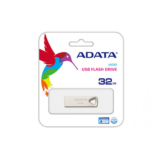 ADATA | UV210 | 32 GB | USB 2.0 | Silver