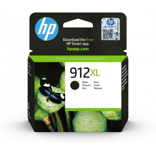 HP 912XL - Hojtydende - sort - origina