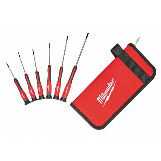 MILWAUKEE SCREWDRIVERS PREC. 6pcs.