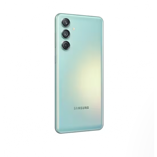 Samsung Galaxy | M55 M556 | Light Green | 6.6  | Super AMOLED+ | 1080 x 2400 pixels | Internal RAM 8 GB | 128 GB | Dual SIM | 5G | Main camera resolution 50+8+2 MP | Secondary camera resolution 50 MP | Android | 14