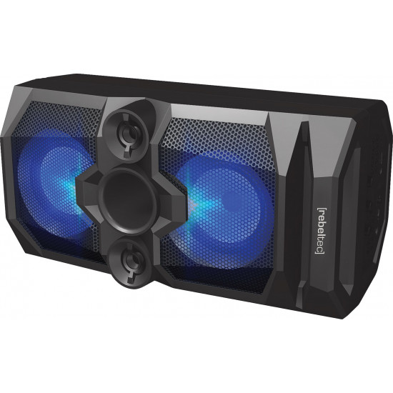 Rebeltec SoundBox 480 Portable Bluetooth Stereo Speaker Black, 50W RMS