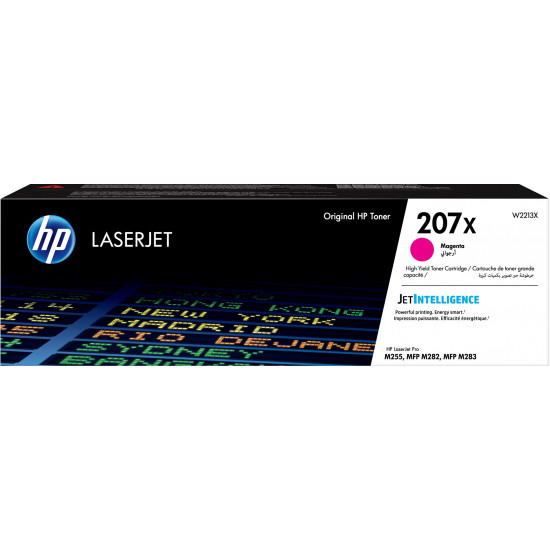 HP 207X High Yield Magenta Original LaserJet Toner Cartridge