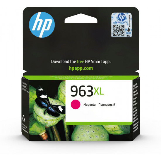 HP 963XL High Yield Magenta Original Ink Cartridge