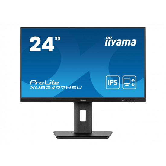 IIYAMA XUB2497HSU-B1 24inch IPS FHD 250cd/m2 1ms HDMI DP USB (P)