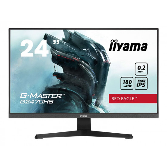 IIYAMA G2470HS-B1 23.8inch Fast IPS FHD 180Hz 300cd/m2 0.2ms HDMI DP Speakers (P)