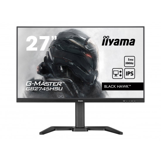 IIYAMA GB2745HSU-B1 G-Master Black Hawk 27inch ETE IPS FHD 100Hz 250cd/m2 1ms HDMI DP USB-HUB 2x2.0 Speakers Black Tuner (P)