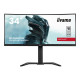 IIYAMA GCB3481WQSU-B1 G-Master Red Eagle 34inch UW VA Curved 1500R UWQHD 180Hz 500cd/m2 0.3ms 2xHDMI 2xDP 4xUSB 3.2 Speakers (P)