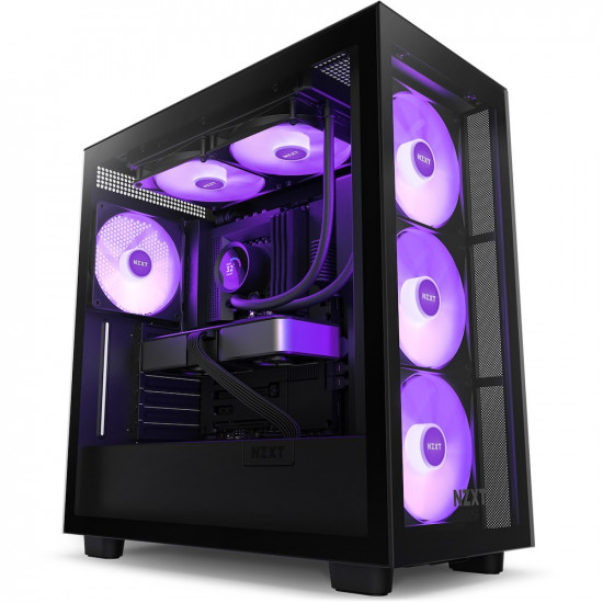 NZXT Kraken 280 RGB Processor All-in-one liquid cooler 14 cm Black 1 pc(s)