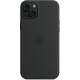 APPLE iPhone 15 Plus Silicone Case with MagSafe - Black