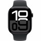 APPLE Watch Series 10 GPS 46mm Jet Black Aluminium Case with Black Sport Band - S/M