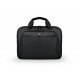 PORT DESIGNS | 105064 | HANOI II CLAMSHELL | Fits up to size 15.6  | Messenger - Briefcase | Black | Shoulder strap