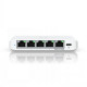 UBIQUITI COMPACT, 5-PORT 2.5G SWITCH THAT CAN BE POWERED WITH POE OR A USB-C ADAPTER.