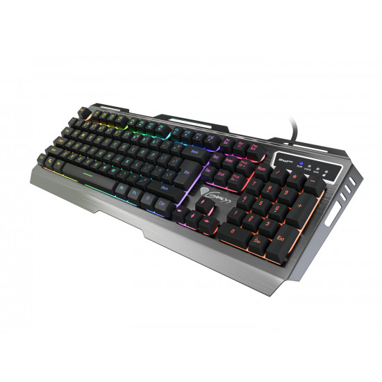 Genesis | Rhod 420 | Gaming keyboard | Wired | RGB LED light | US | 1.6 m | Black