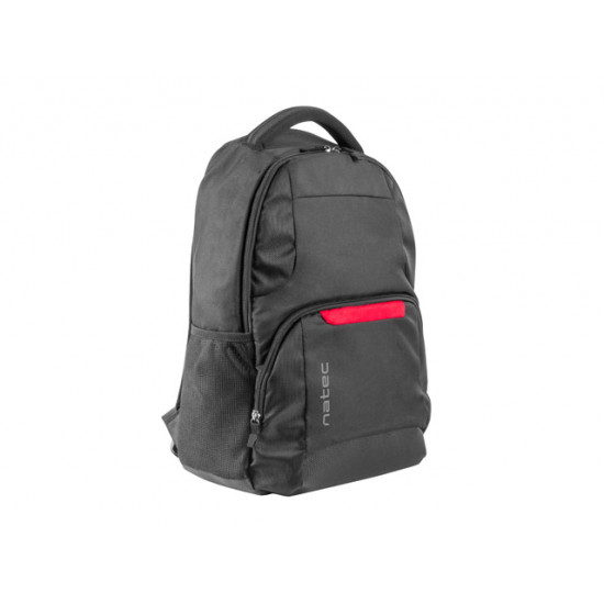 Natec | NTO-1386 | Laptop Backpack Eland | Backpack | Black | 15.6  | Shoulder strap