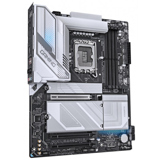 GIGABYTE B860 GAMING X WIFI6E Motherboard - Intel Core Ultra Series CPUs, 12+1+2+1 Phases VRM, up to 9066MHz DDR5, 1xPCIe 5.0 + 2xPCIe 4.0 M.2, 2.5GbE LAN, WIFI 6E, USB4