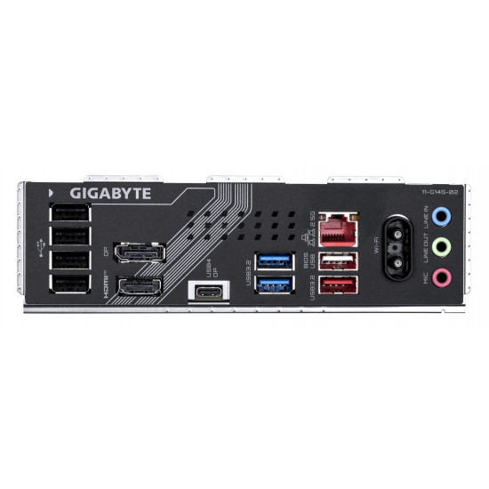 GIGABYTE B860 GAMING X WIFI6E Motherboard - Intel Core Ultra Series CPUs, 12+1+2+1 Phases VRM, up to 9066MHz DDR5, 1xPCIe 5.0 + 2xPCIe 4.0 M.2, 2.5GbE LAN, WIFI 6E, USB4