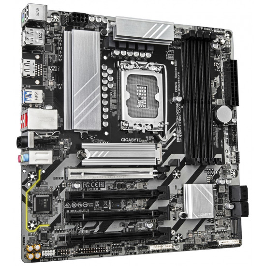 GIGABYTE B860M DS3H WIFI6E Motherboard - Intel Core Ultra Series CPUs, 5+1+2+1 Phases VRM, up to 9066MHz DDR5, 1xPCIe 5.0 + 1xPCIe 4.0 M.2, 2.5GbE LAN, WIFI 6E, USB 3.2 Gen 2