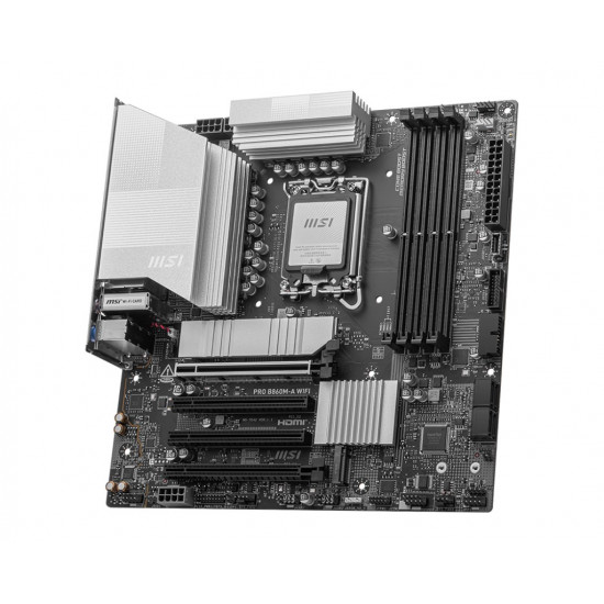 MSI PRO B860M-A WIFI motherboard Intel B860 LGA 1851 (Socket V1) micro ATX