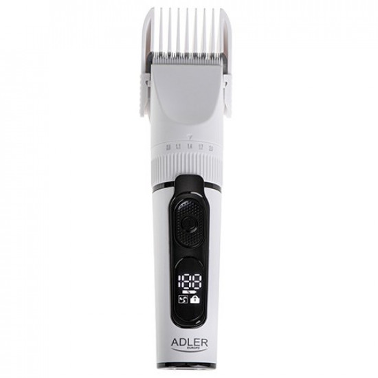 Hair clipper ADLER AD 2839 with LED display White