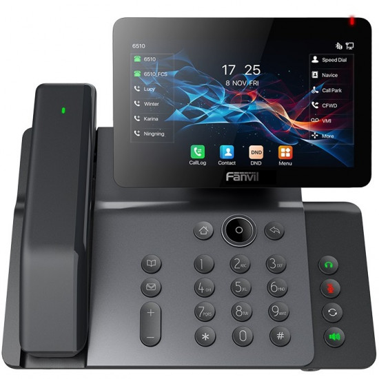 Fanvil V66 Pro, Premium IP Phone / SIP / POE / Gigabit / USB-Port / Bluetooth / Wi-Fi / BT Handset